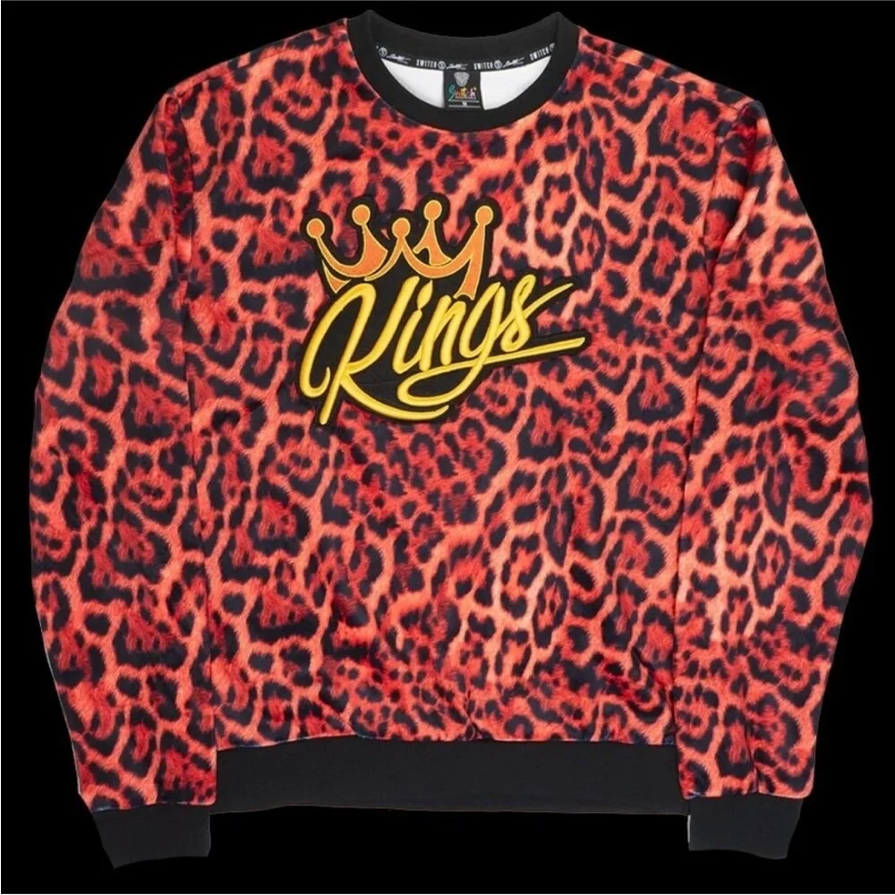 *Final Price* Switch Remarkable Kings Pullover Sweater Cheetah Size XL NWT
